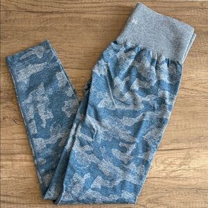 NVGTN Blue Camouflage Leggings
